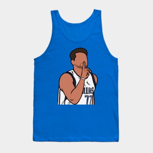 Luka Doncic "Shhh" Celebration Tank Top